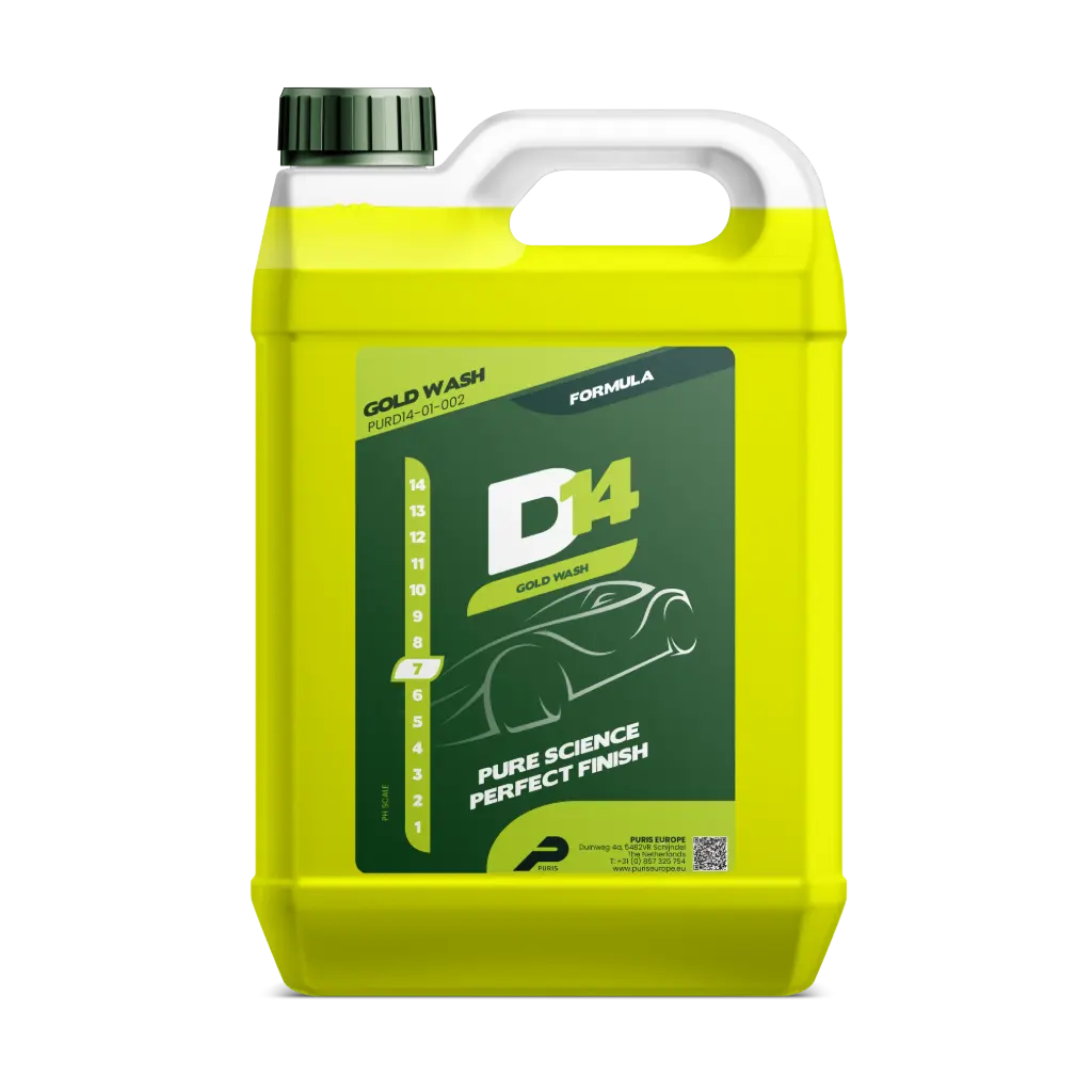 D14 Gold wash & wax 5l