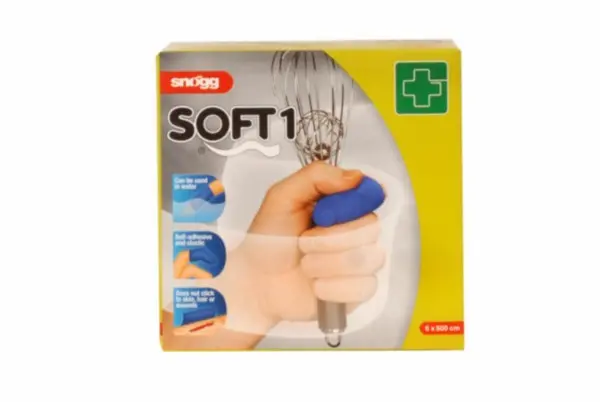 Roll soft pleisters blauw 500cm