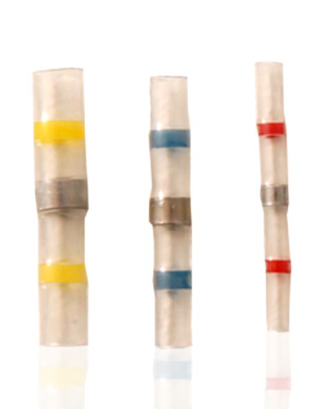 Solding connector 0,1-0,5mm transparant 100 stuks