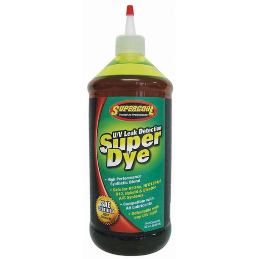 [62061] U/v Dye Yellow 946 ml SAE certified