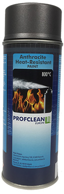 [704] Anthracite Heat-Resistant paint 400 ml